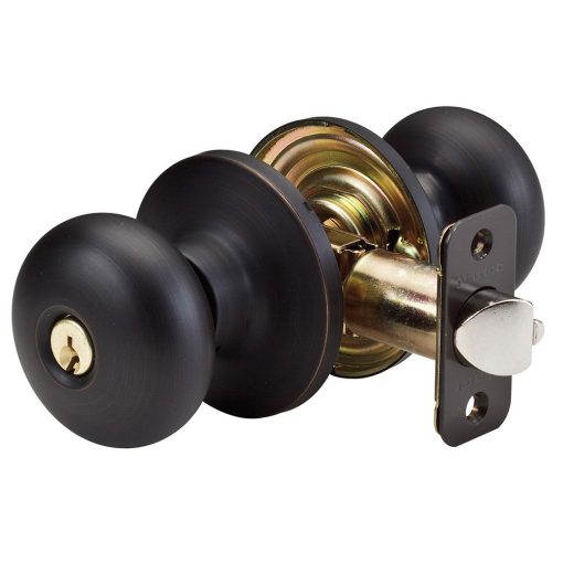 Jual Door Knob Masterlock Biscuit Style Aged Bronze BCO0112P