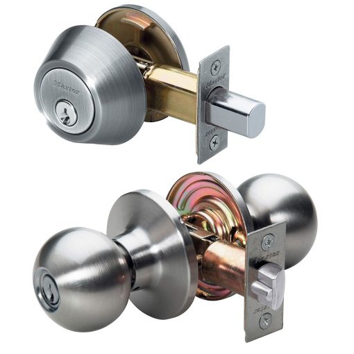 Jual Door Knob Masterlock NightWatch Ball Style Combo Pack BACCON0615