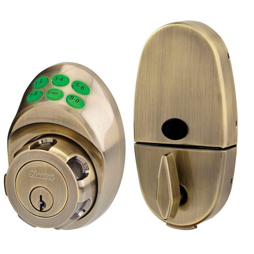 Jual Electronic Keypad Deadbolt Masterlock DSKP0605D125