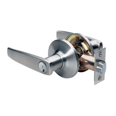 Jual Straight Style Lever Entry Door Lock Masterlock SLL0115KA4